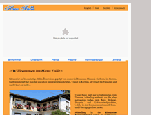 Tablet Screenshot of haus-falle.at